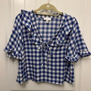 Topshop Flowy Crop Size 4